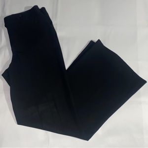 Michael Kors High Waisted Virgin Wool Black Dress Pants